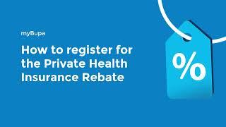 How to register for the Australian Government Rebate