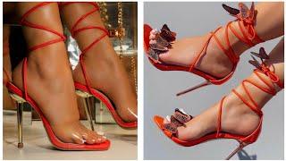 Valentine's Day Square / Pointy Toe Collection / Large stiletto High Heel Sandal gor you #2025