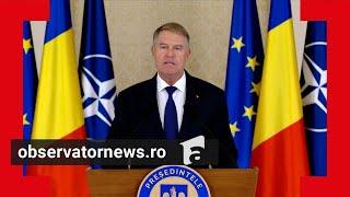 Klaus Iohannis: "Am primit semnale de la Servicii imediat după alegerile locale"