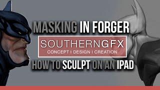 Forger app - masking (Batman’s mask)