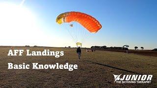 AFF final approach and landings - Basic information - Learn to Skydive in Europe