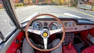 1961 Ferrari 250 GTE Series 1 - The V12 GT You Need to Hear (POV Binaural Audio)