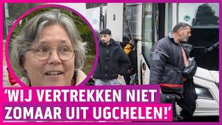 Bussen met asielzoekers uitgejoeld: 'Ze renden er meteen achteraan!'