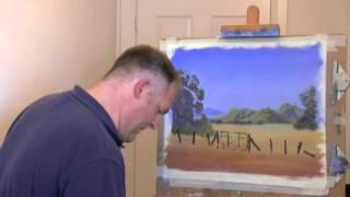 Wet On Wet Oil Painting Lessons - Old Gate - Part 3 (Wet On Wet Oil Painting Lessons)