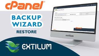 How to Restore Backup using Backup Wizard in cPanel - Extilum Hosting