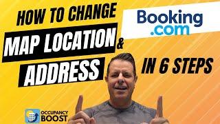 How to change your Property Address & Map Location on Booking.com