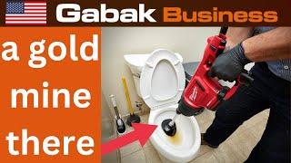 Unclog sinks & toilet with Air new tool Milwaukee - Gabak Business - Gabriel Barrandeguy