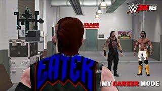 WWE 2K18 My Career Mode - 2K Eater Joins The Shield Raw 2017 ft. Goldberg, Strowman (Concept/Idea)