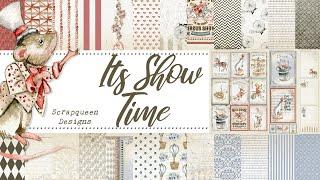 My new Paper collection Its Show Time made by Scrapqueen Designs woohooooo!!!