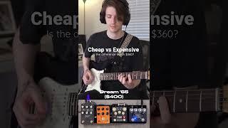 Cheap vs Expensive clean tone #shorts #guitarpedals #pedalboard #guitartone