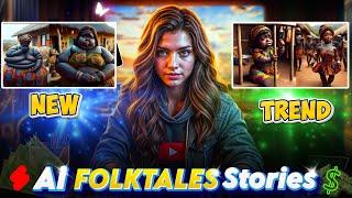 How to Create Ai African FolkTale Stories Videos | New Viral Niche For FACELESS YouTube Channels