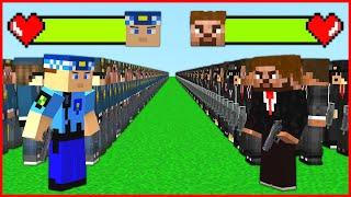 KEREM KOMİSER ORDUSU VS FAKİR ORDUSU!  - Minecraft