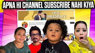 Aapna Hi Channel Subscribe Nahi Kiya | Bharti Singh | Haarsh Limbachiyaa | Golla