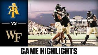 North Carolina A&T vs. Wake Forest Game Highlights | 2024 ACC Football