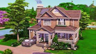 Small Realistic Family Home | The Sims 4 Speed Build