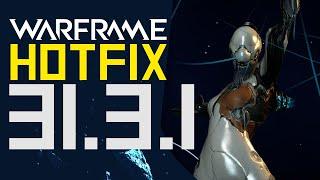 Warframe Hotfix 31.2.1 - Nova Nullstar 100% Invulnerability Fix