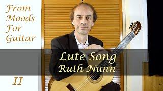 Lute Song (Ruth Nunn) Moods For Guitar