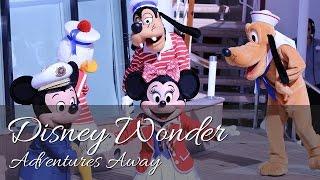 Adventures Away Sailaway Deck Party | Vancouver | Disney Wonder to Alaska | Disney Cruise Line