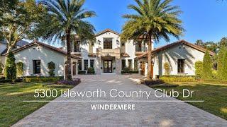 Isleworth Golf & Country Club Home For Sale - Windermere, Florida