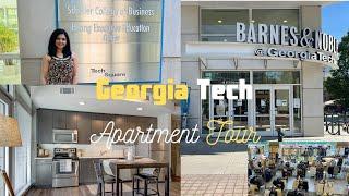 Finalized my New Apartment at Georgia Tech!!!! | Tour inside Barnes and Nobles