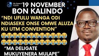 BON KALINDO LERO PA 19 NOVEMBER WAMUSEKA PATRICIA KALIATI PAMENE WALUZA U PRESIDENT