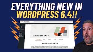 What's new in WordPress 6.4? Complete overview. 