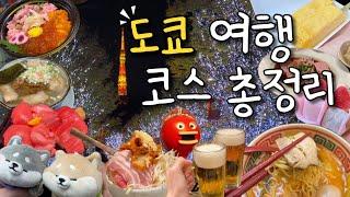 겨울 도쿄 여행 코스, 꿀팁 완벽 정리!⭐️구글 평점 4점 이상 맛집들, 도쿄 일루미네이션 정보, 도쿄 가볼만한 곳 빠르고 쉽게 알려 드릴게요!