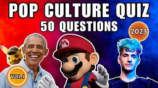 Pop Culture Quiz 2023: How Up-to-Date Are You?