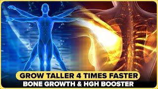 Grow Taller Binaural Beats Meditation: Height Growth Frequency | Boost Bone Growth & HGH Release