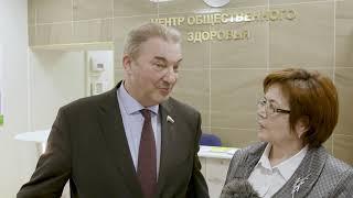 Владислав Третьяк посетил Центр общественного здоровья Ульяновской области