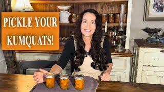 KUMQUAT RECIPES - Make Pickled Cumquats / Pickling / Preserve