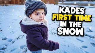 Kade's FIRST TIME In The SNOW + First Family Road Trip