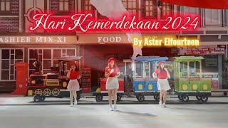 Senam Kreasi Hari Kemerdekaan 2024 || Aster Elfourteen || Zumba Dance Fitness