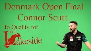 WDF Final Scutt vs Van Schie - Denmark open 2024 Final #Connorscutt #dartsfinal