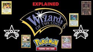 Pokemon Wizards of the Coast Black Star Promos EXPLAINED