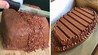 My Favorite Chocolate KITKAT Cake Decorating Recipes | Perfect and Easy Chocolate Cake Ideas