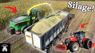 Is onze mais Rijp? Mais hakselen met John Deere en Case IH - Corn Silage