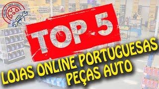 TOP 5 - Lojas Online Peças Auto Portuguesas