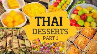 Learn Thai Desserts Part 1 | Thai Language for Beginners