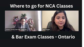 Interviewing Ammar Ahmed - NCA & Bar Exam Tutor!