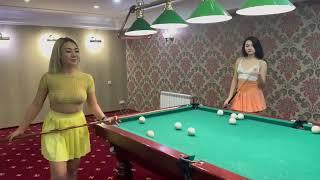 Tina vs Sarina   Women's billiards   World Pool Masters