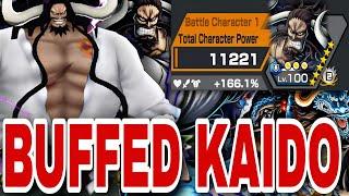 NEW BUFFED KAIDO IS A MONSTER!  | One Piece Bounty Rush OPBR SS League Battle