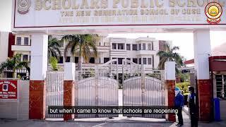 Students happy to be back at School Scholars Public School, Rajpura  #StaySafe #StayHealthy