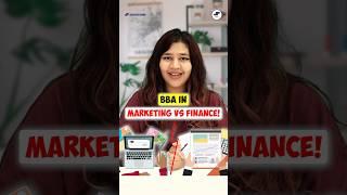 BBA in Marketing vs Finance? Best BBA Specialization to Choose?#Shorts #BBA #BBAJobs