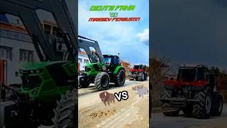 deutz fahr vs massey Ferguson vs New Holland #haryanvisong #tractorking #tractorworld #indiantractor