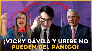 VICKY DÁVILA Y URIBE EN PÁNICO | #WALLYOPINA