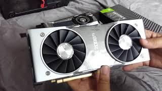 RTX 2080 Ti Founders Edition Unboxing Vs GTX 1080 Ti Founders Edition