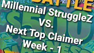 $500 MADNESS BATTLE MillennialStruggleZ Vs. Next Top Claimer - Week 1
