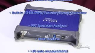 PicoScope 3406D MSO 4-ch Mixed-Signal Oscilloscope by Pico Technology - spec review from Saelig