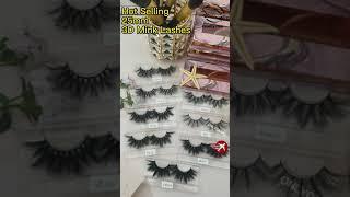 Mink Lashes Wholesale 25MM Eyelashes #Shorts